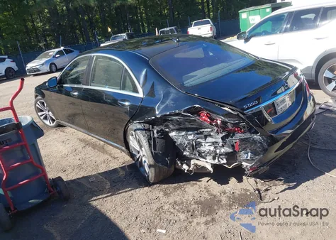 2014 Mercedes-Benz S 550 4Matic из США, поврежденный, VIN WDDUG8FB3EA049768